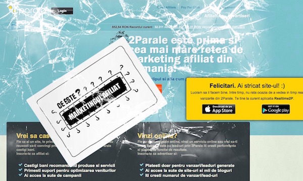 2Parale eroare 404 amuzanta